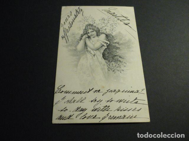Postales: MUJER ELEGANTE POSTAL - Foto 1