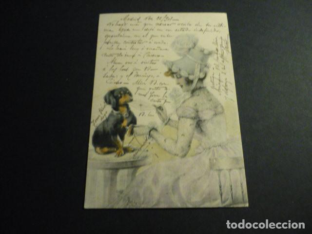 Postales: MUJER ELEGANTE VIENNE POSTAL - Foto 1