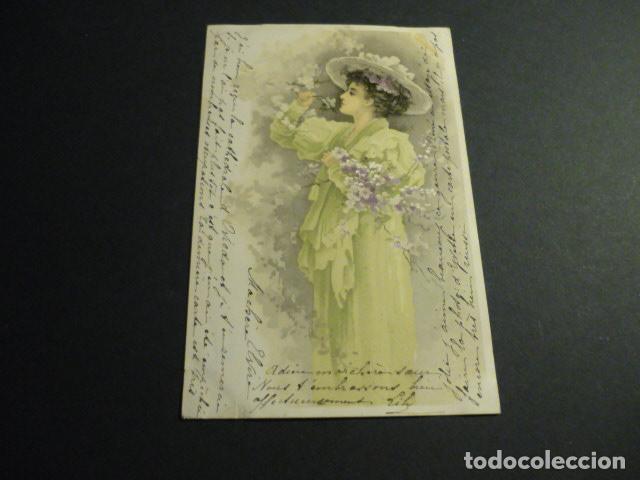 Postales: MUJER ELEGANTE VIENNE POSTAL - Foto 1
