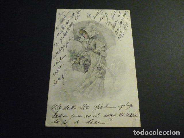 Postales: MUJER ELEGANTE VIENNE POSTAL - Foto 1
