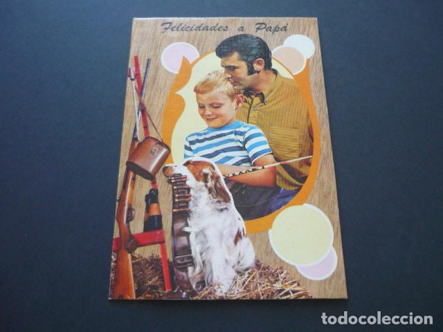 Postales: FELICITACIO DIA DEL PADRE SIN ILUSTRADOR - Foto 1