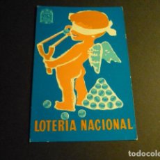 Postales: CARTEL LOTERIA NACIONAL 1958 POSTAL