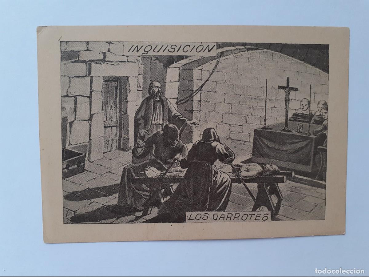Postales: POSTAL - INQUISICION - LOS GARROTES - Foto 1