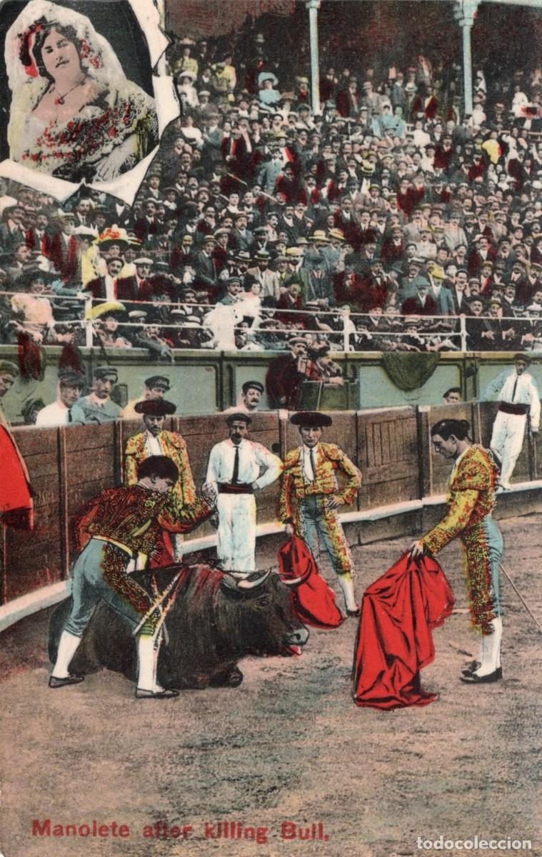 Postales: TOROS. MANOLETE - Foto 1
