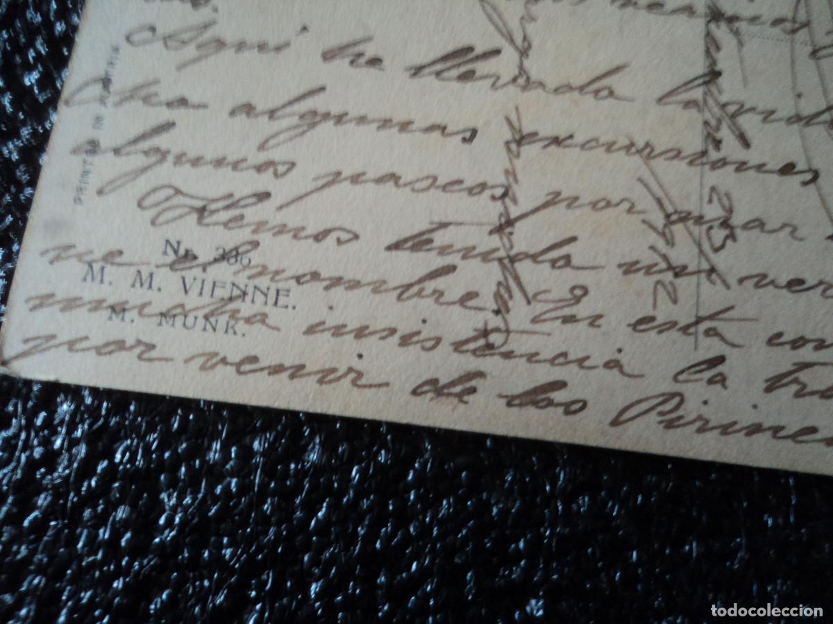 Postales: 386 M. M. VIENNE, M. MUNK, Circulada - Foto 2
