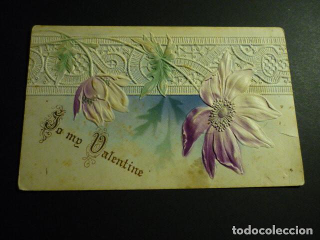 Postales: FLORES ANTIGUA POSTAL - Foto 1