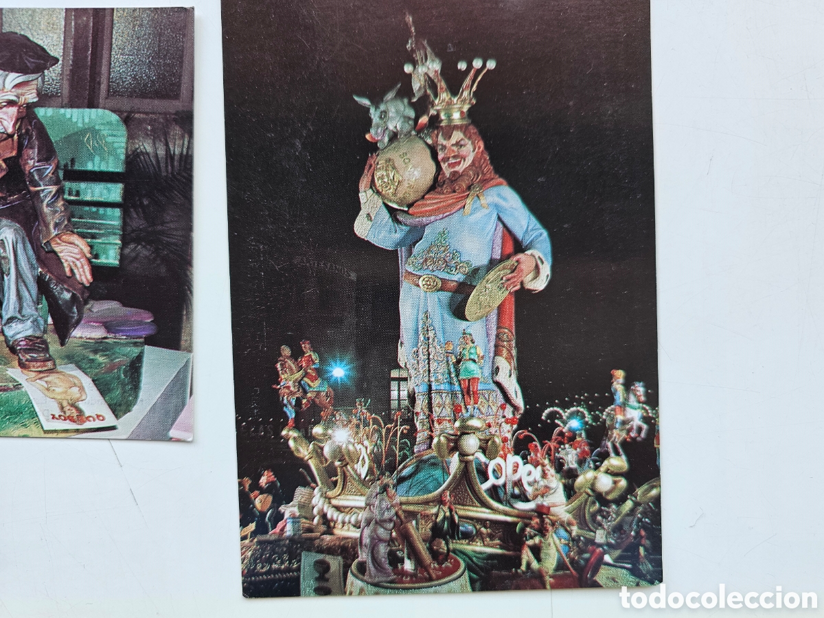 Postales: 6 postales de las Fallas de 1976, Valencia - Foto 2