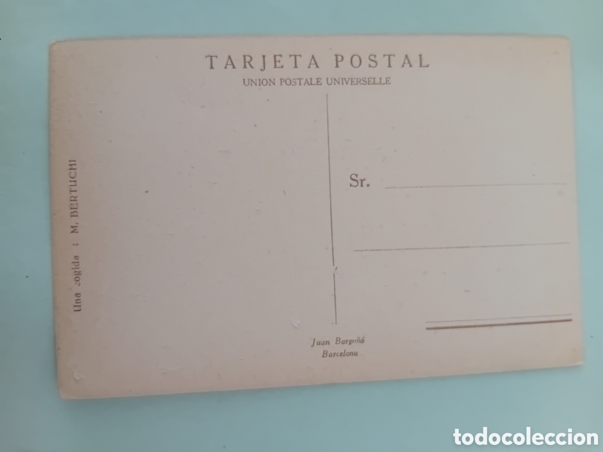 Postales: postal toros bertuchi una cogida sin circular - Foto 2