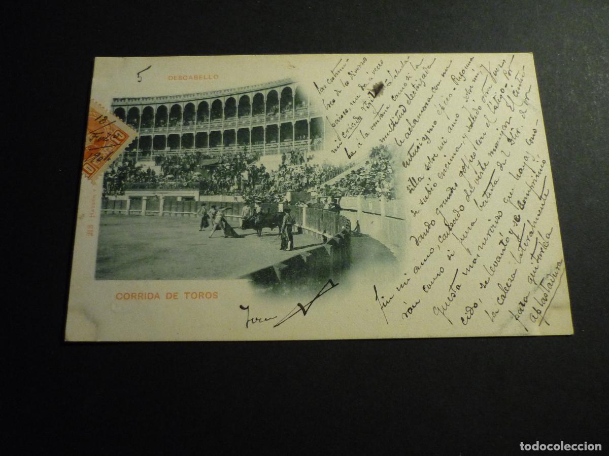 Postales: CORRIDA DE TOROS POSTAL HAUSER Y MENET DECABELLO - Foto 1
