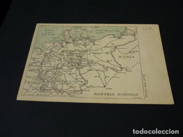 Postales: MAPA POSTAL CENTRO DE ENSE&Ntilde;ANZA POSTAL MADRID - Foto 1