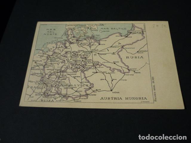 Postales: MAPA POSTAL CENTRO DE ENSE&Ntilde;ANZA POSTAL MADRID - Foto 1