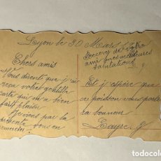 Postales: POSTAL TROQUELADA FRANCESA…. DISFRUTA DE TU BUEN APETITO… (H.1930?) CIRCULADA