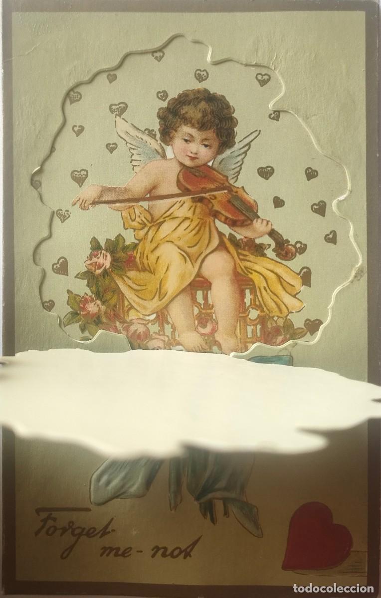 Postales: POSTAL CON RELIEVE CIRCULADA - Foto 2