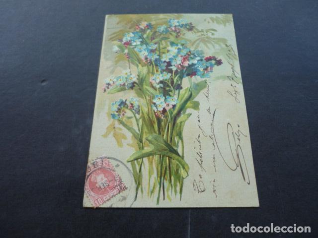 Postales: RAMO DE FLORES POSTAL - Foto 1