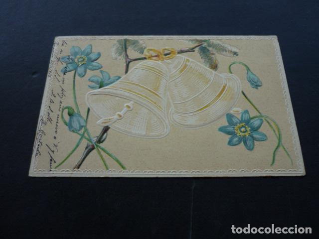 Postales: CAMPANAS EN RELIEVE POSTAL - Foto 1