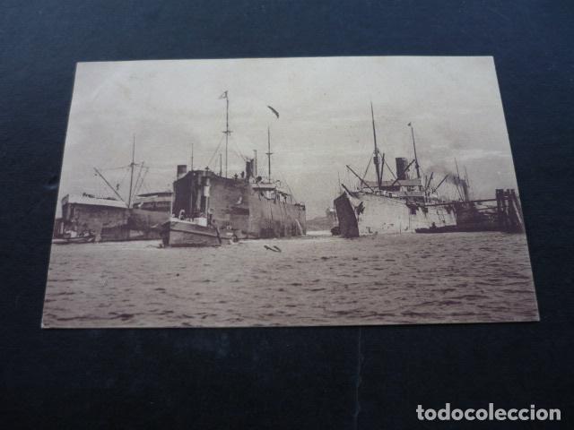 Postales: BARCOS EN PUERTO POSTAL - Foto 1