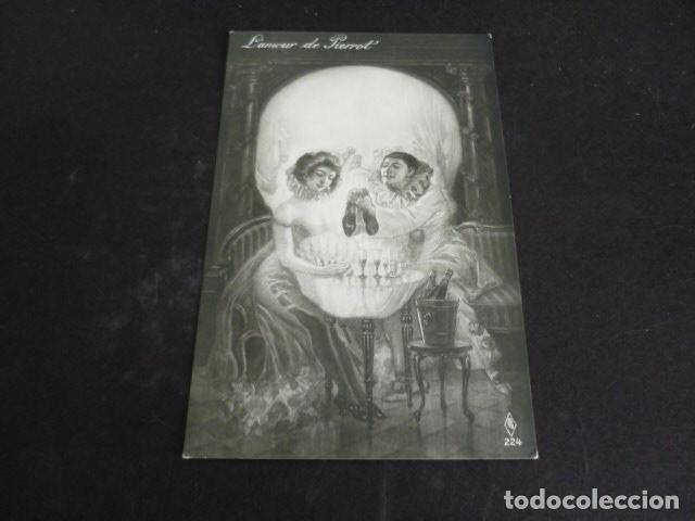 Postales: EL AMOR DE PIERROT POSTAL ARCIMBOLDESCA - Foto 1