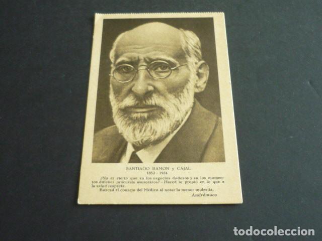 Postales: SANTIAGO RAMON Y CAJAL POSTAL - Foto 1