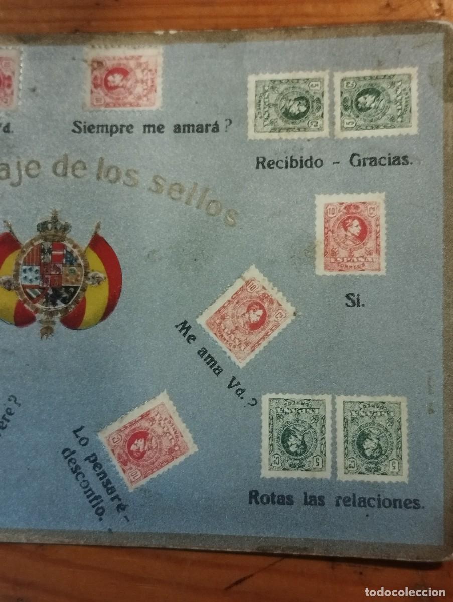 Postales: TARJETA POSTAL - EL LENGUAJE DE LOS SELLOS - Foto 5