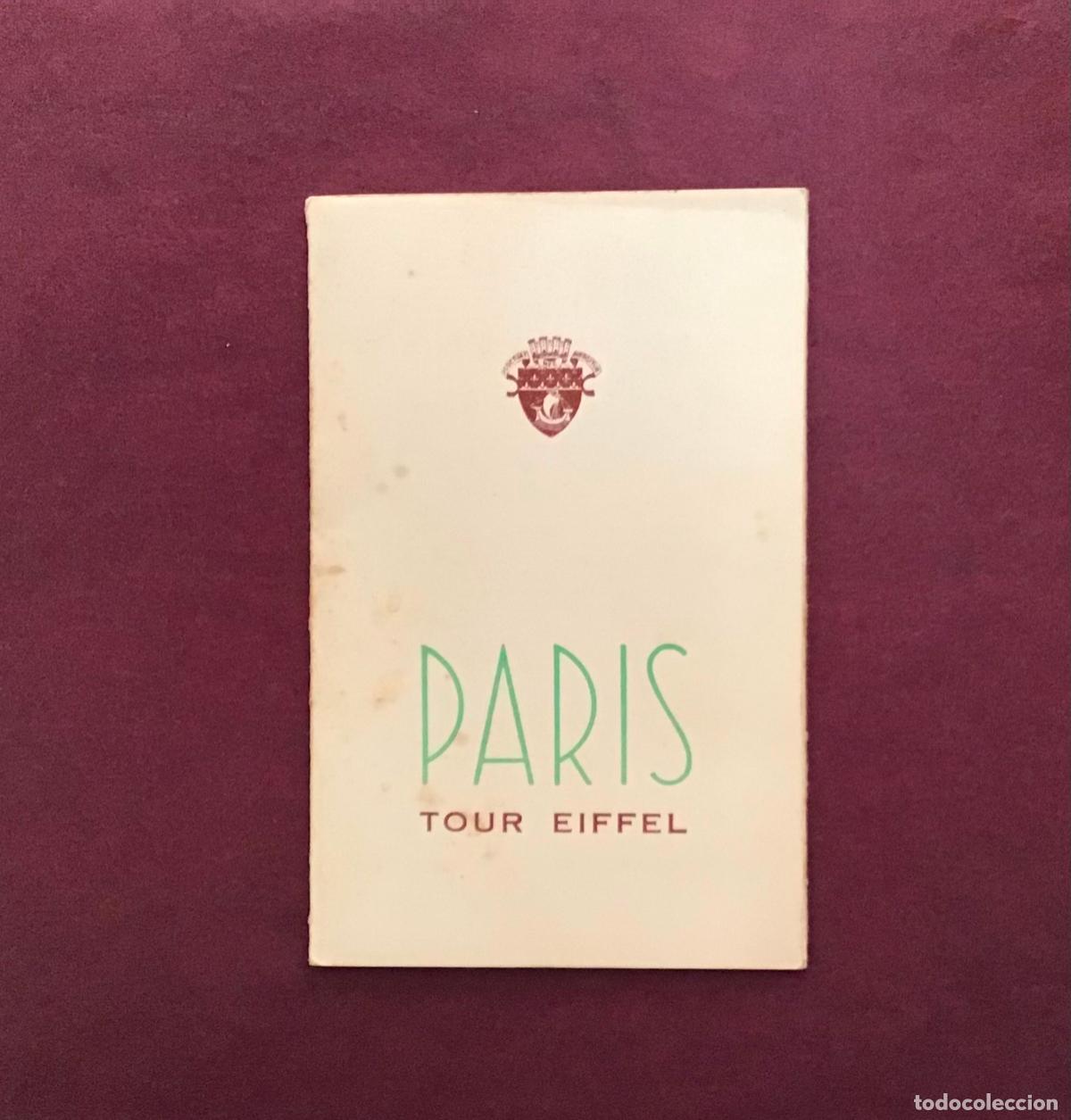 Postales: TORRE EIFFEL, POSTAL EN RELIEVE Y HISTORIA - Foto 2