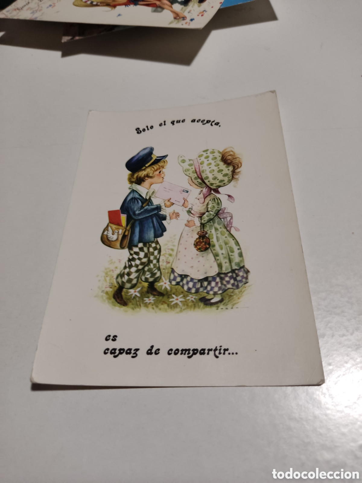 Postales: Postal juvenil rom&aacute;ntica - Foto 1