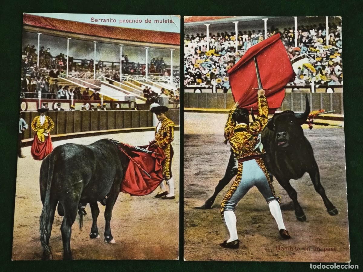 Postales: 9 Postales Espa&ntilde;a CORRIDA DE TOROS - Foto 2