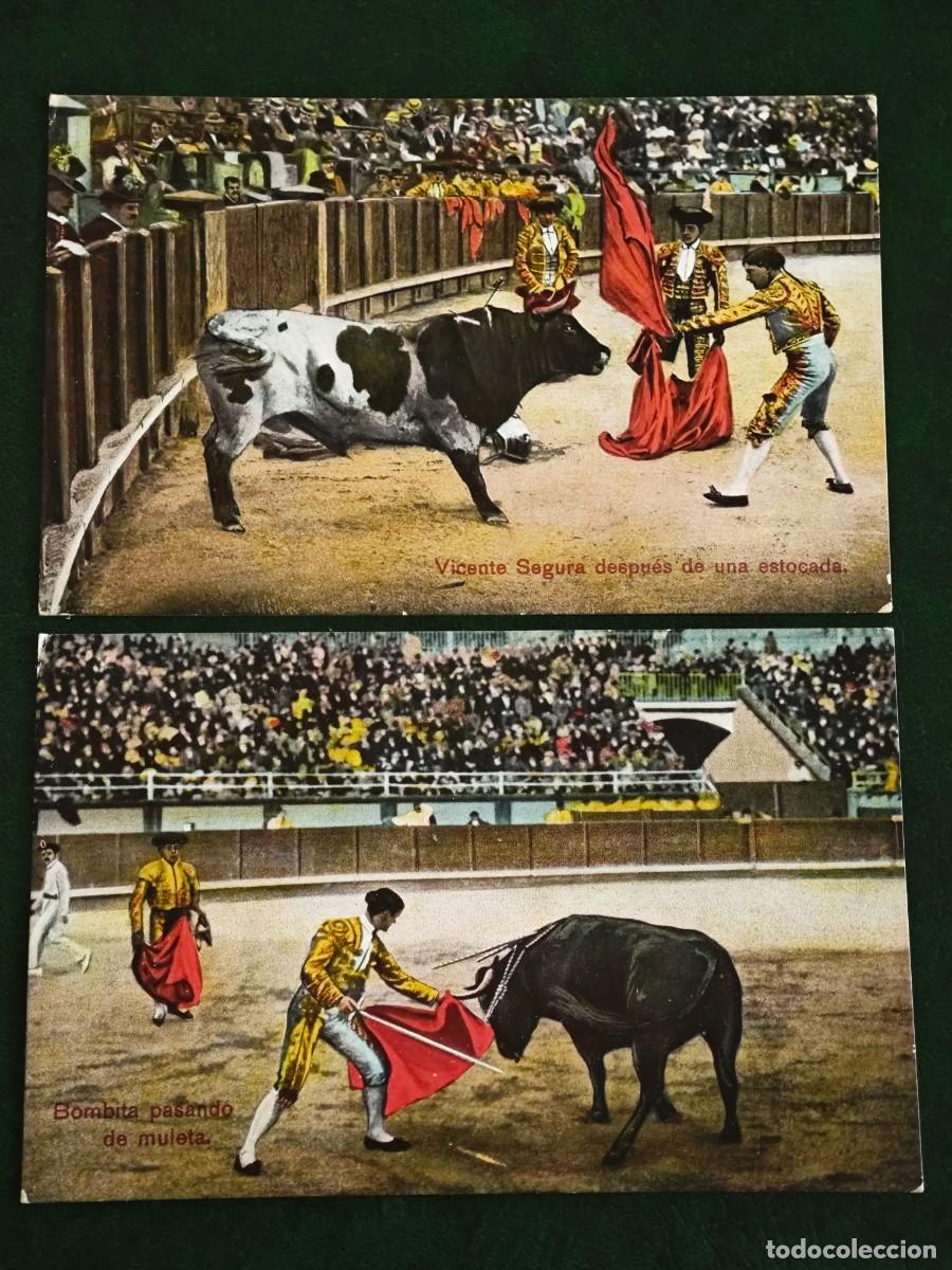 Postales: 9 Postales Espa&ntilde;a CORRIDA DE TOROS - Foto 4