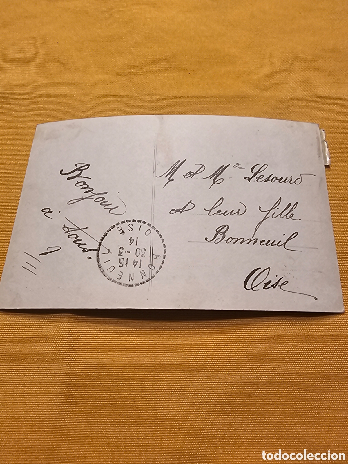 Postales: ANTIGUA POSTAL FRANCESA. CIRCULADA - Foto 2