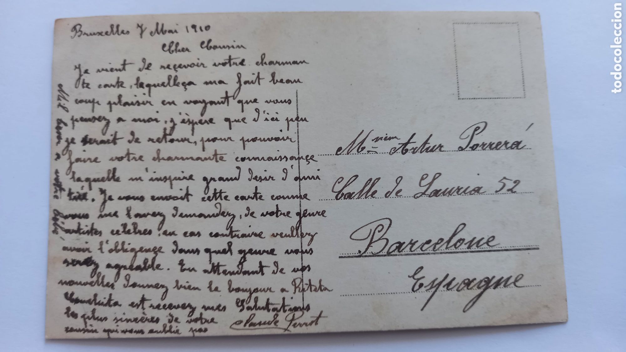 Postales: Postal Sarah Bernhardt & Coquelin - Foto 2