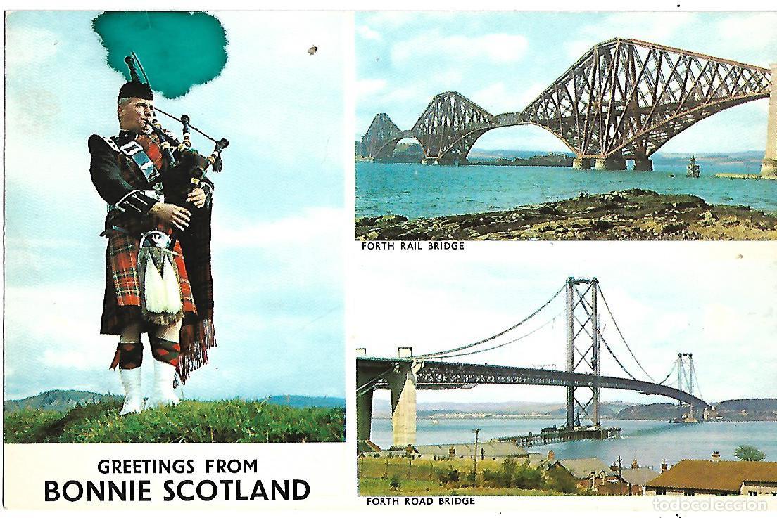 Postales: ANTIGUA POSTAL DE ESCOCIA - Foto 1
