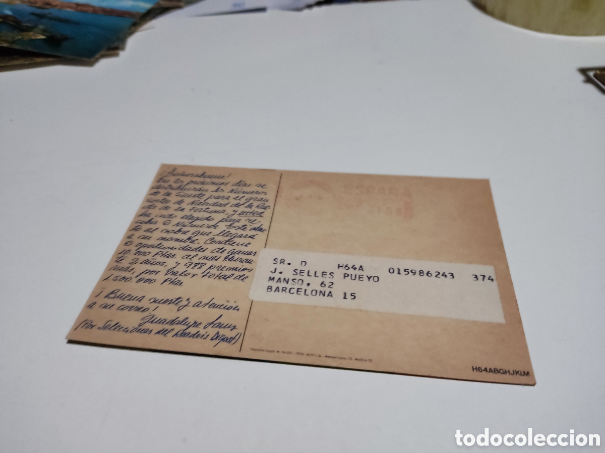Postales: Postal sorteo SEAT 133 etce - Foto 2