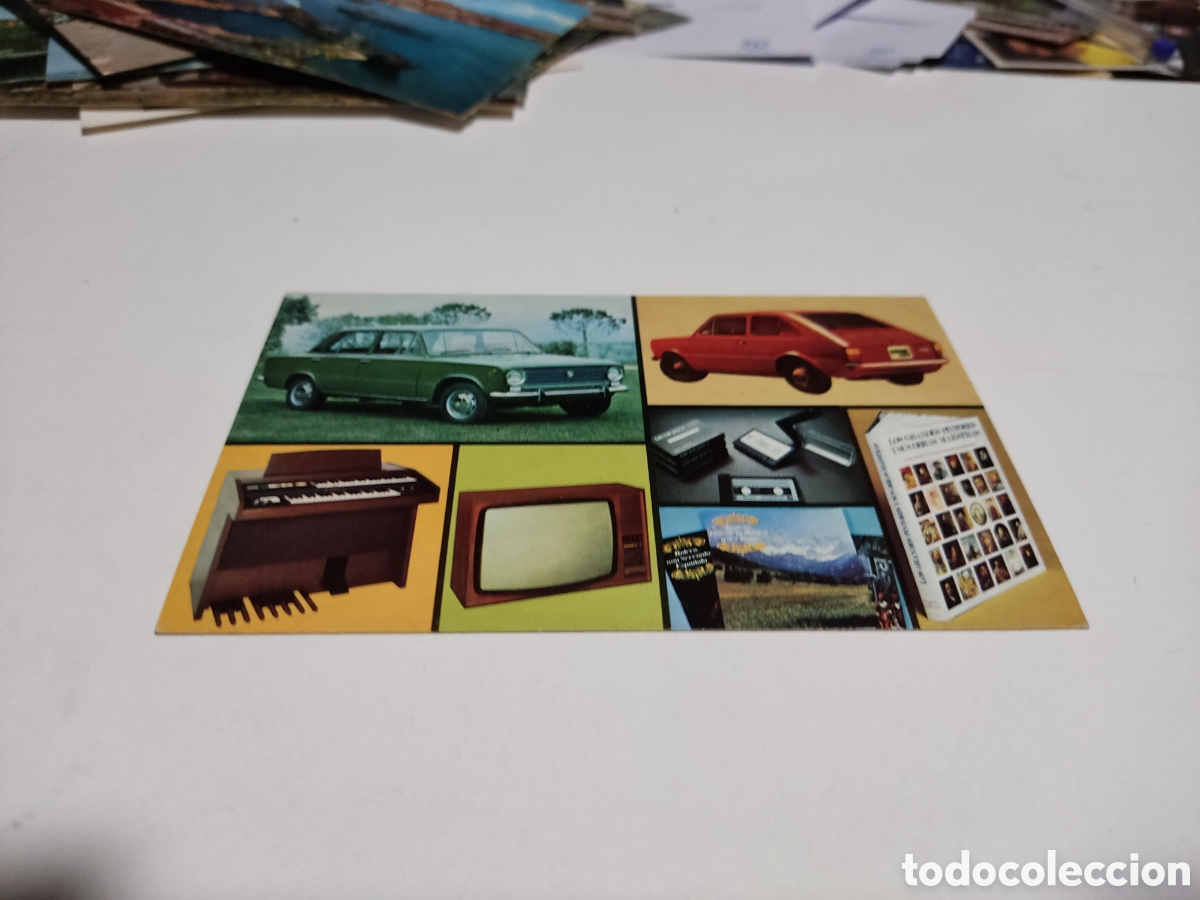 Postales: Postal sorteo SEAT 133 etce - Foto 1