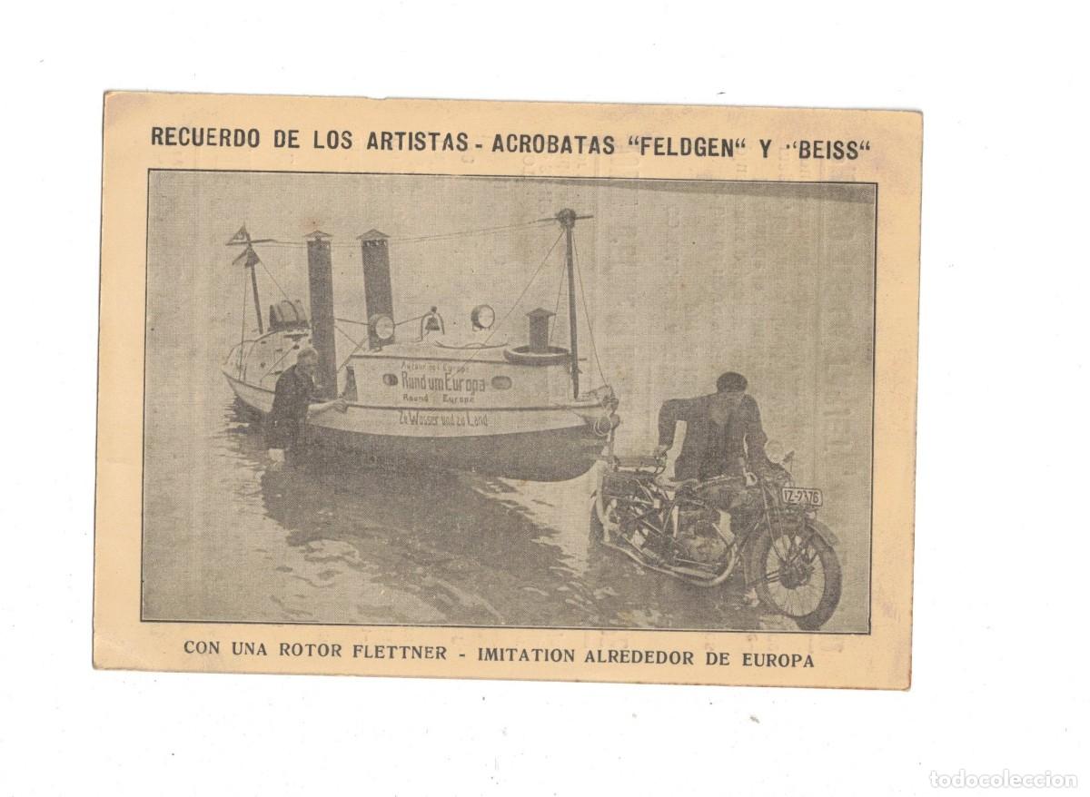 Postales: ACR&Oacute;BATAS FELDGEN Y BEISS - Foto 1