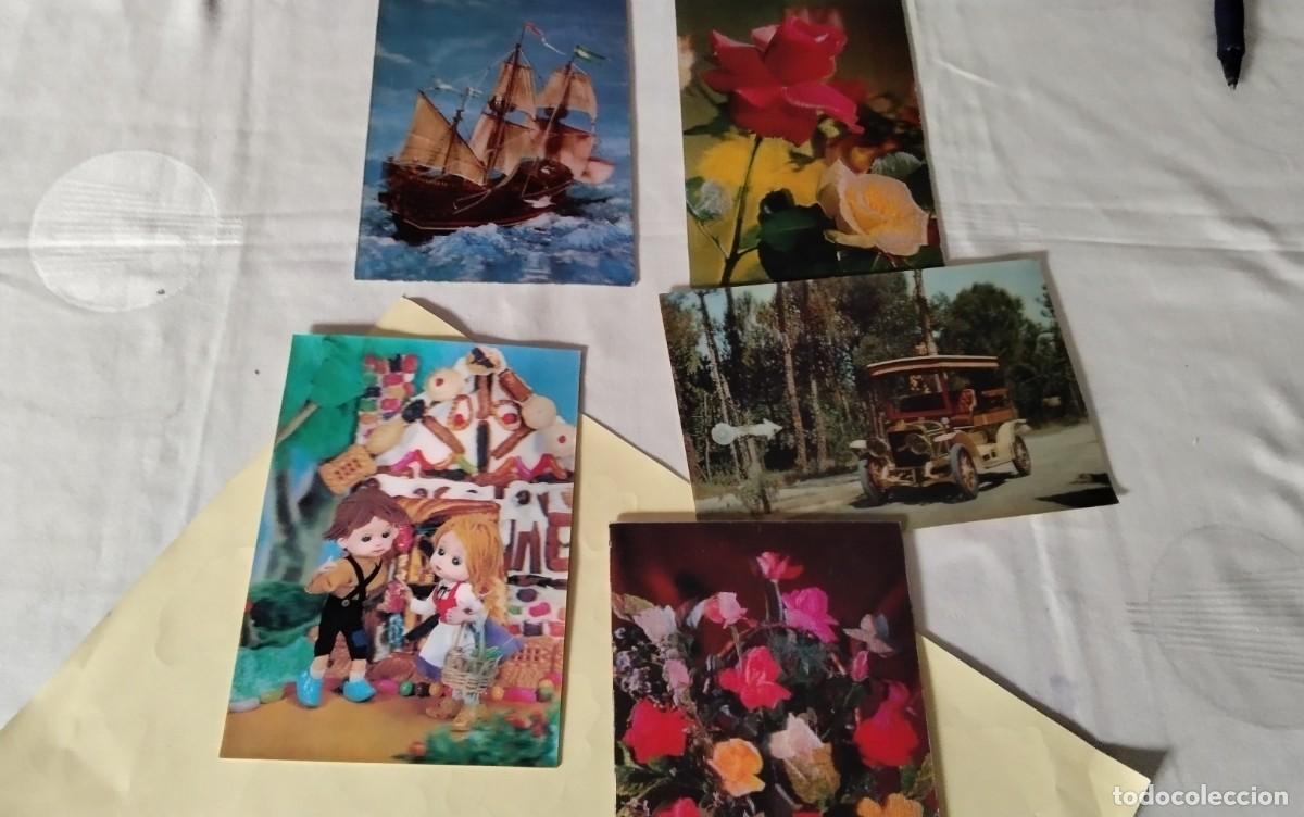 Postales: LOTE DE 5 POSTALES TRES DIMENSIONES - Foto 1