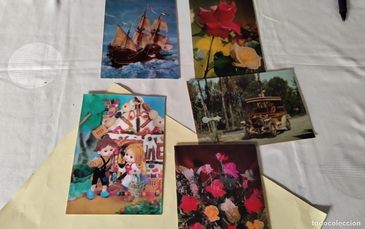 Postales: LOTE DE 5 POSTALES TRES DIMENSIONES - Foto 7
