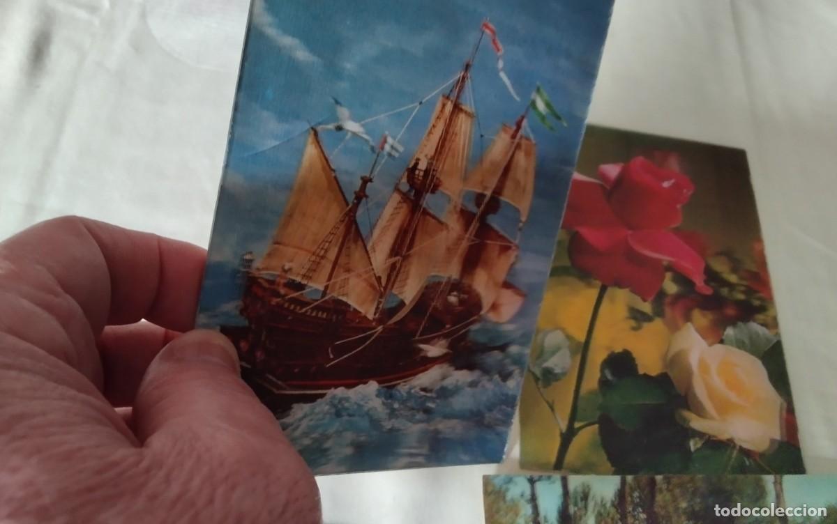 Postales: LOTE DE 5 POSTALES TRES DIMENSIONES - Foto 10