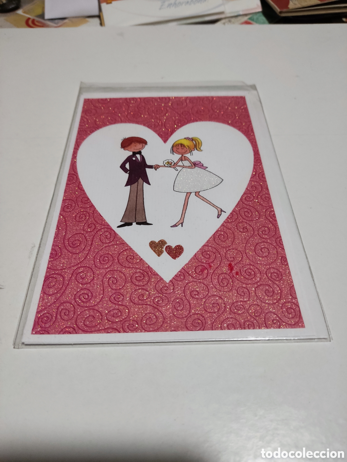 Postales: Postal con sobre te quiero - Foto 1