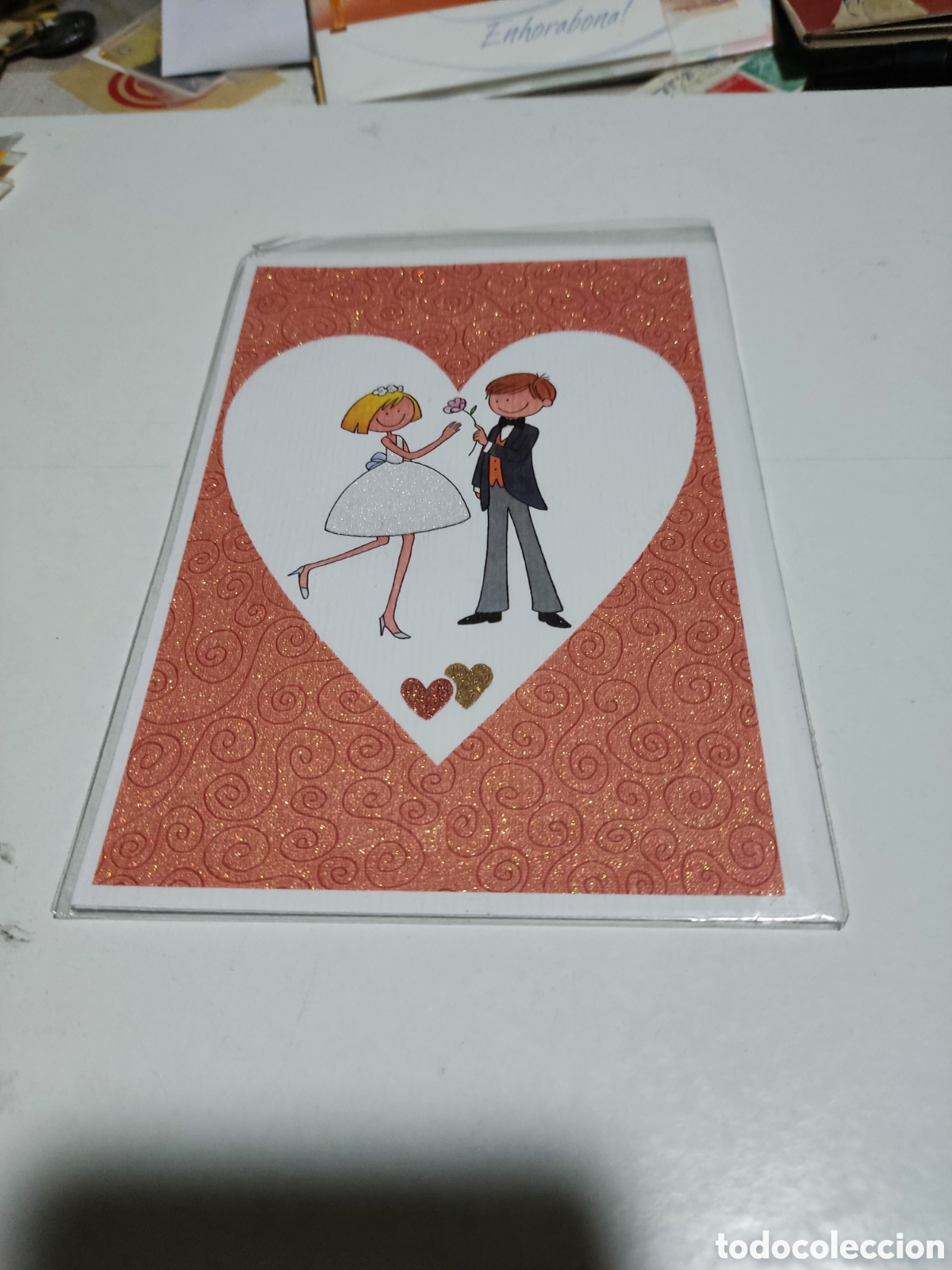 Postales: Postal con sobre, nueva, boda - Foto 1