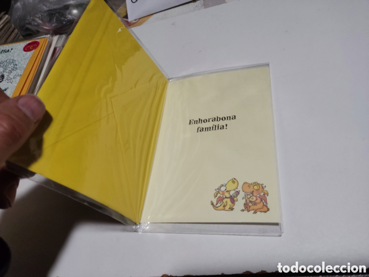 Postales: Postal con sobre, nueva, nacimiento - Foto 2