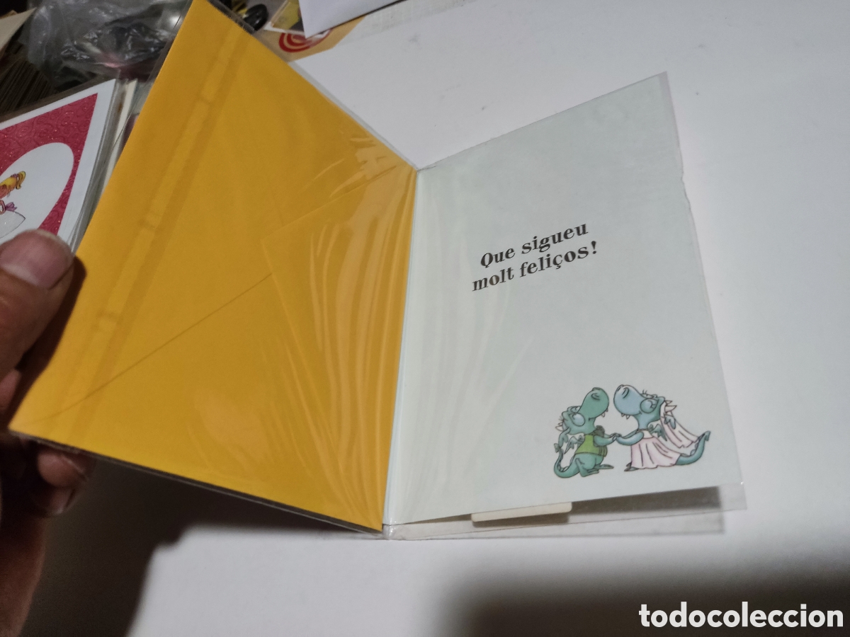 Postales: Postal con sobre nueva, boda - Foto 2