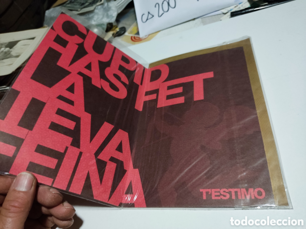 Postales: Postal con sobre cupido - Foto 2