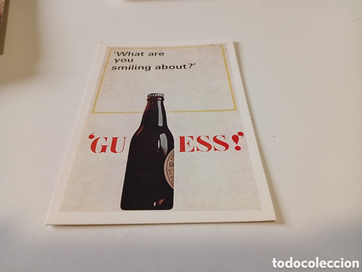 Postales: Postal cerveza Guinness - Foto 1