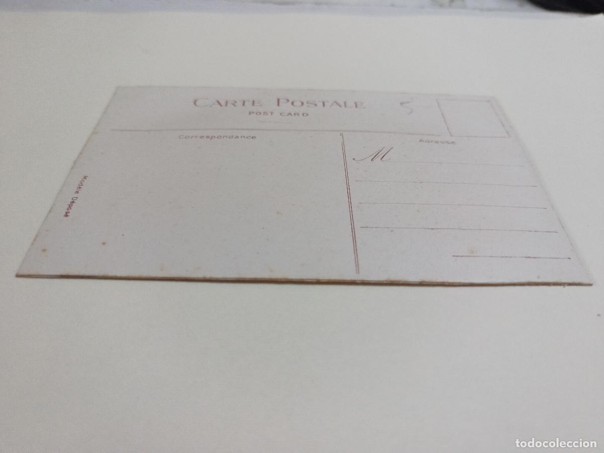 Postales: POSTAL JOSEFA - BORDADA Y CON RELIEVES - Foto 2