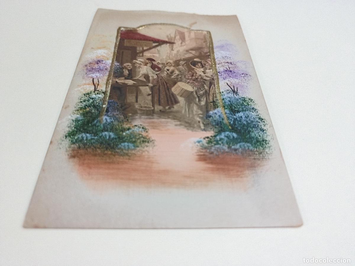 Postales: POSTAL MODERNISTA CON RELIEVES - Foto 1