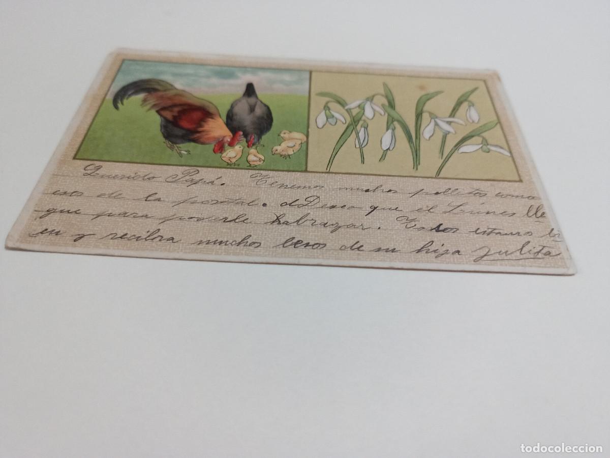 Postales: POSTAL MODERNISTA CON RELIEVES - Foto 1