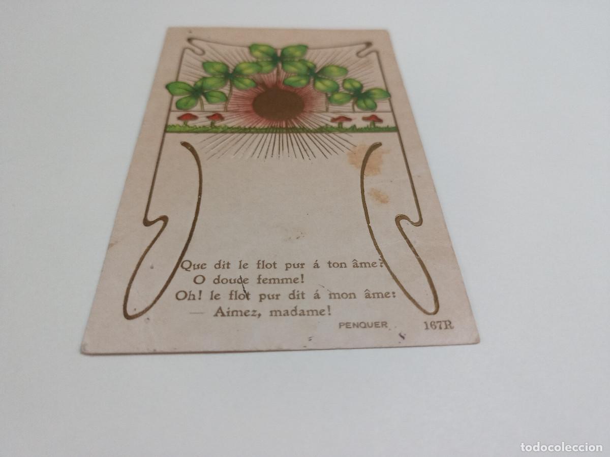 Postales: POSTAL MODERNISTA CON RELIEVES - Foto 1