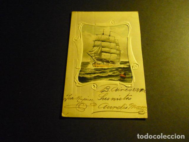 Postales: BARCO EN ALTA MAR POSTAL - Foto 1