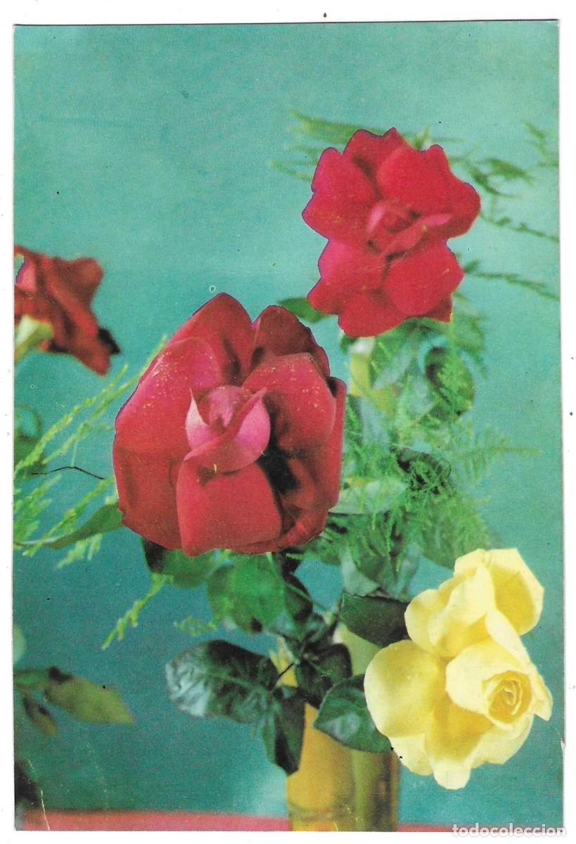 Postales: Postal Flores. ref. 7-flor44 - Foto 1