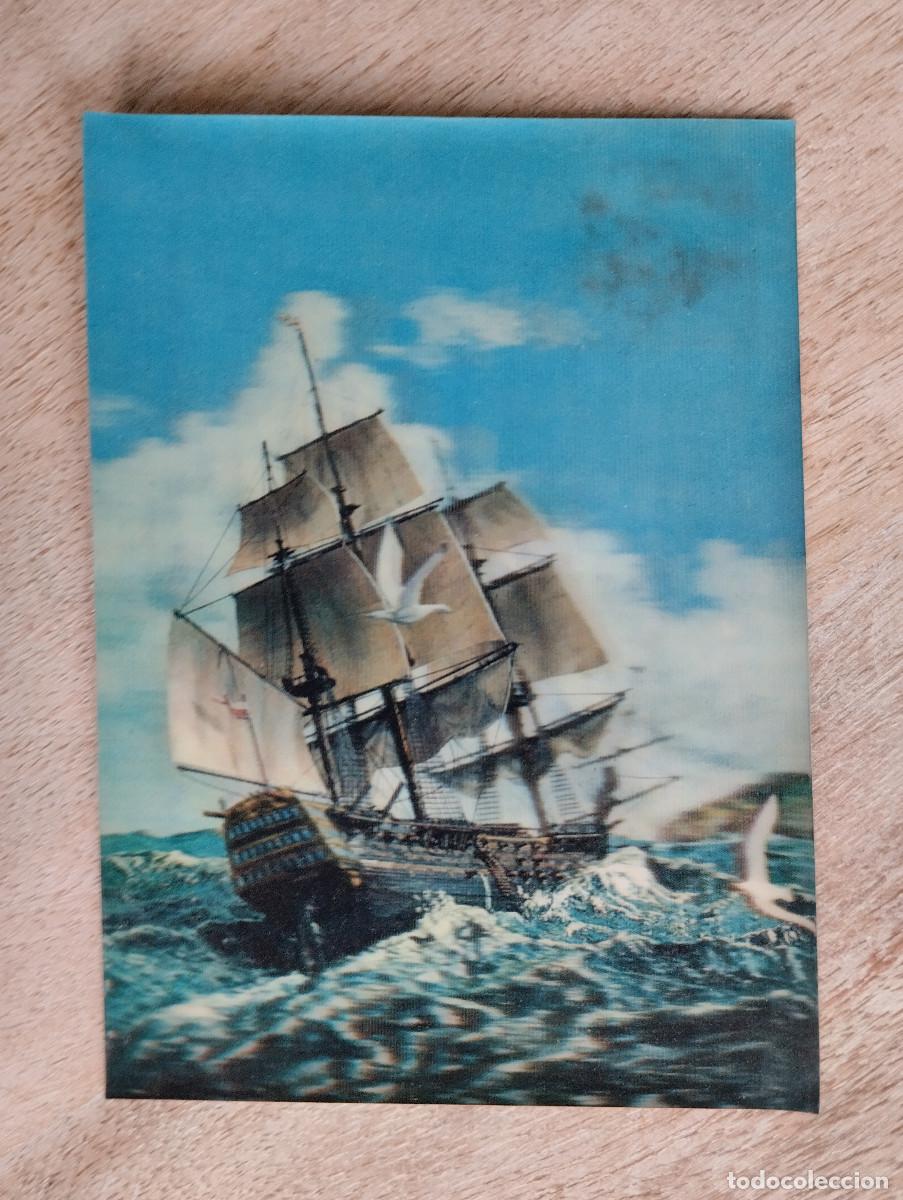 Postales: POSTAL RELIEVE 3D STEREO. BARCO - Foto 1