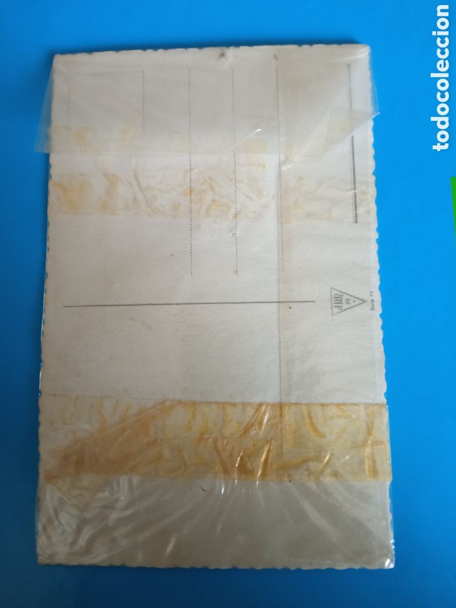 Postales: Antigua postal bordada - Foto 2